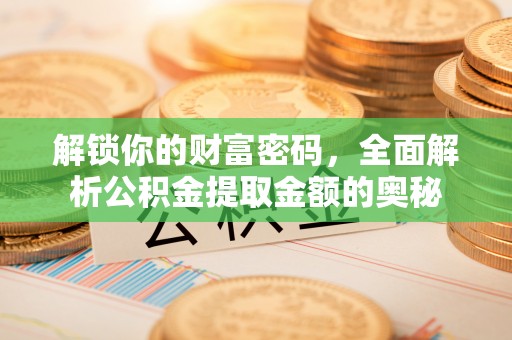 尉犁解锁你的财富密码，全面解析公积金提取金额的奥秘