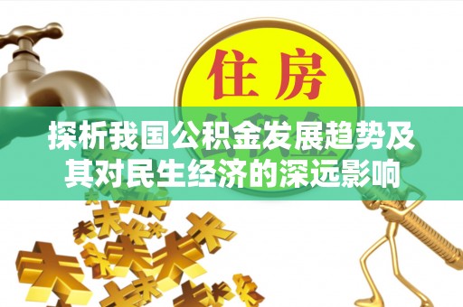 尉犁探析我国公积金发展趋势及其对民生经济的深远影响